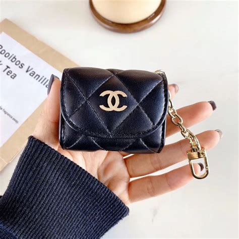 airpods pro case coco chanel|Chanel bag airpod case.